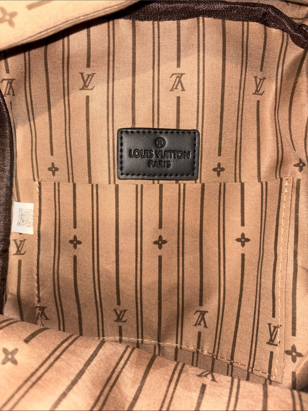 Louis Vuitton Black and Gray Monogram Backpack - Picture 4 of 4